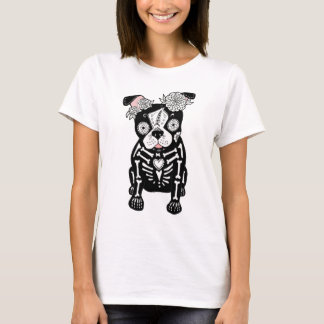 Camiseta Dia de Los Muertos Puppy