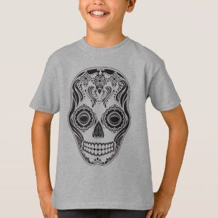 Camiseta Día de los Muertos que el Chica Skull