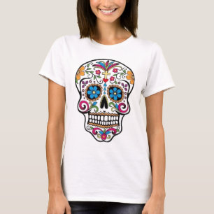 Camiseta Dia de los Muertos Skull