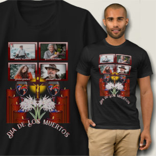 Camiseta Dia de Los Muertos Vallarta Catrinas 1718