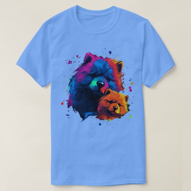 Camiseta Día de los Padres Chow (Diseño del anverso)