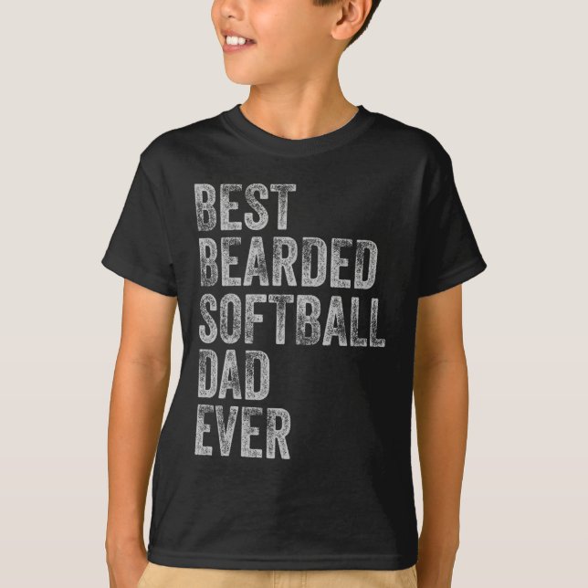 Camiseta Día de los Padres de Beart Softball Dad (Anverso)