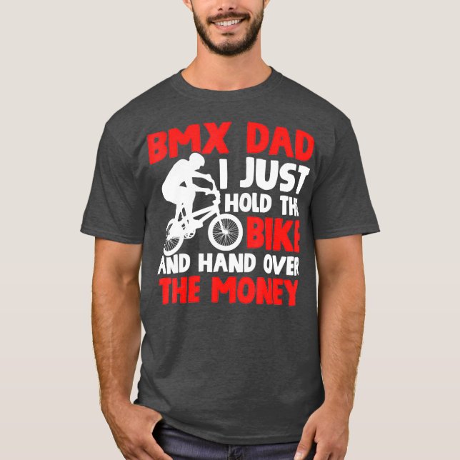 Camiseta Día de los Padres de BMX Dad (Anverso)