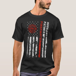 Camiseta Día de los padres de bomberos y maridos