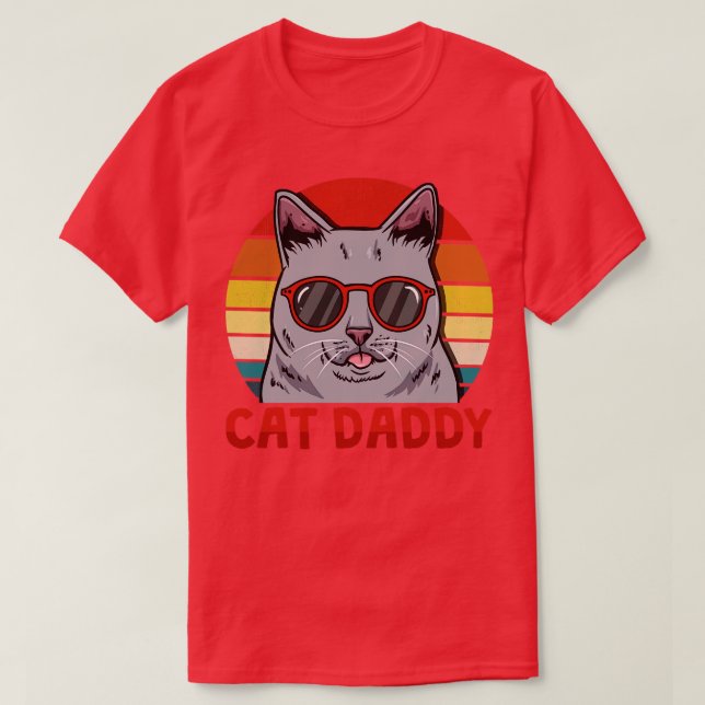 Camiseta Día de los padres de Cat Daddy (Diseño del anverso)