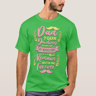 Camiseta Día de los Padres de Citas de Mano Guiadas por Pap