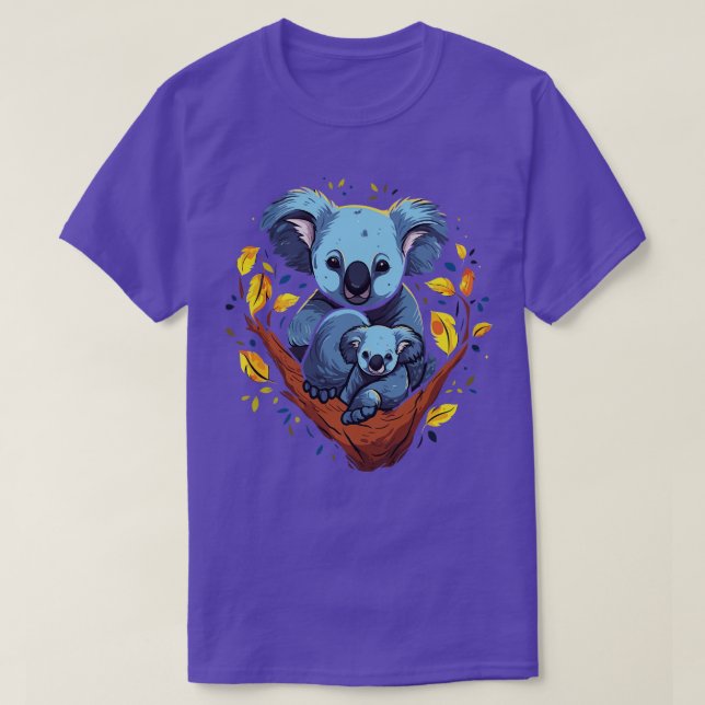 Camiseta Día de los Padres de Koala (Diseño del anverso)
