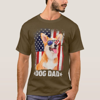 Camiseta Día de los Padres de la Bandera de Estados Unidos