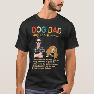 Camiseta Día de los Padres de la definición de perro de col