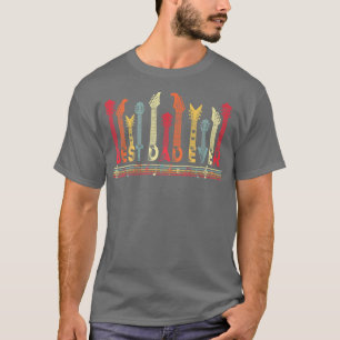 Camiseta Día de los Padres de la Música Retro de Guitar Lov
