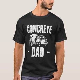 Camiseta Día de los Padres de los Trabajadores Concretos