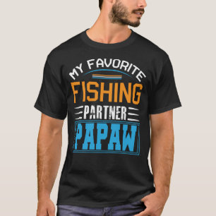 Camiseta Día de los Padres de mi socio pesquero favorito PA