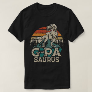 Camiseta Día de los Padres del Abuelo de los Dinosaurios de