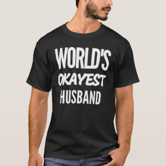 Camiseta Día de los Padres del Buen Esposo del Mundo
