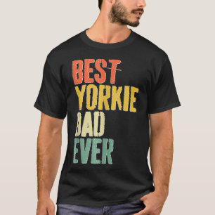 Camiseta Día de los Padres del Mejor Yorkie Dad