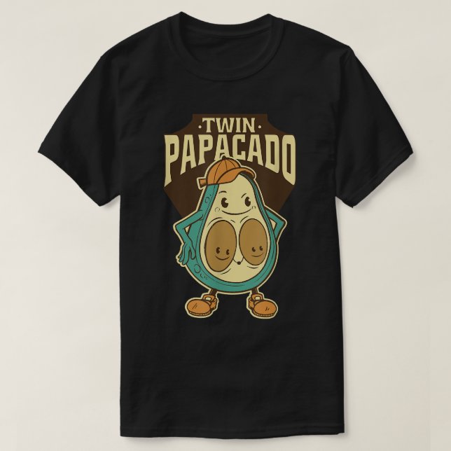 Camiseta Día de los Padres del Papacado Gemelo (Diseño del anverso)