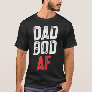 Camiseta Día de los Padres Funny Fitness de Dad Bod AF
