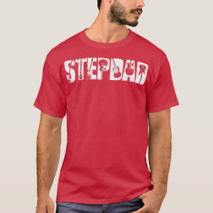 Camiseta Día de los Padres Guitarianos Retro Padre Stepdad
