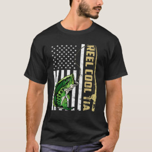 Camiseta Día de los Padres: Hombres con Bandera Vintage Ree