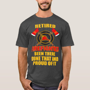 Camiseta Día de los Padres, Jefe de Bomberos Retirado