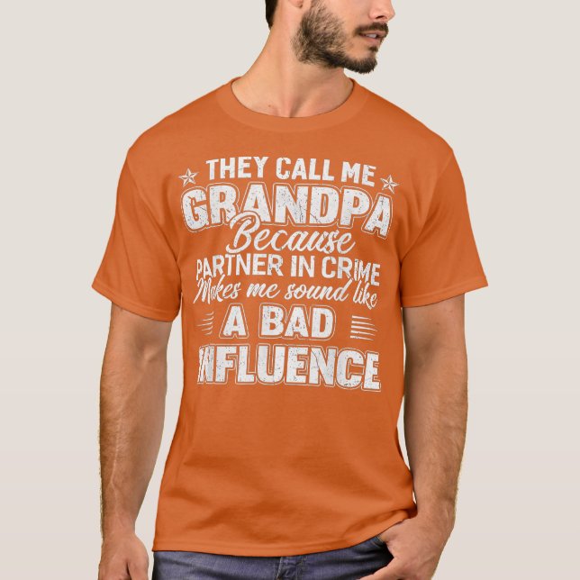 Camiseta Día de los padres me llaman abuelo masculino (Anverso)
