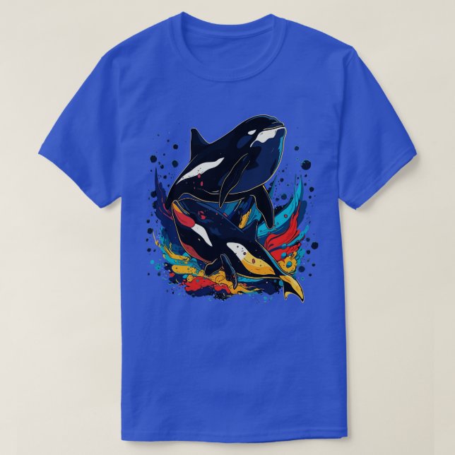Camiseta Día de los Padres Orcas (Diseño del anverso)