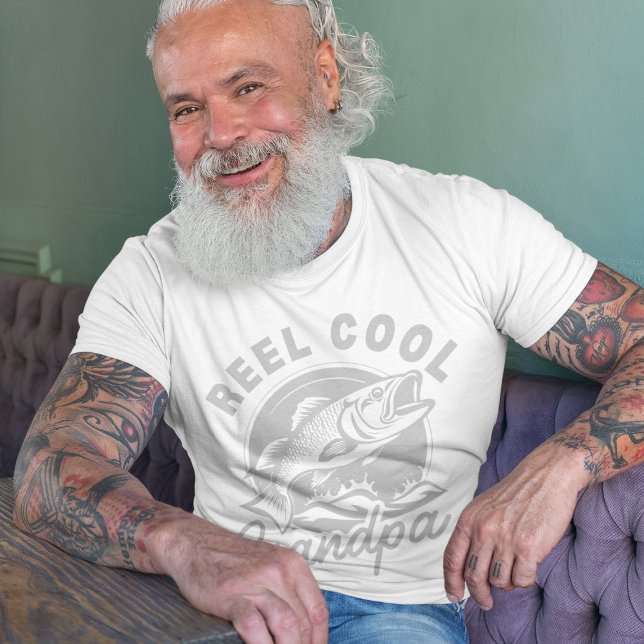 Camiseta Día de los padres pescadores del abuelo Reel cool (Subido por el creador)