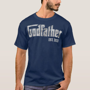 Camiseta Día de los Padres Retro, Padrino Este 2023, Dios P