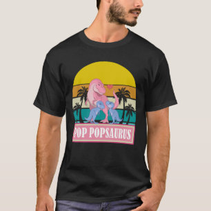 Camiseta Día de los Padres T-Rex de dinosaurios POPSAURUS P