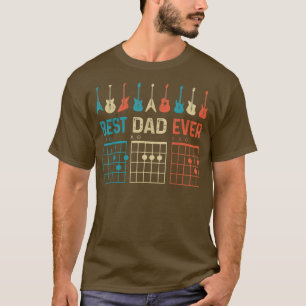 Camiseta Día de los Padres Vintage de Guitar