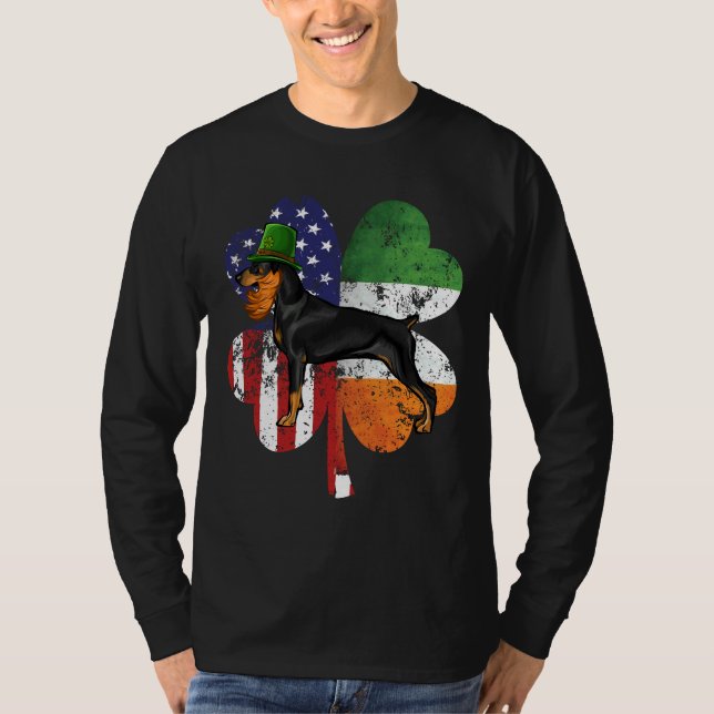 Camiseta Día de los Patrocinadores Bandera Americana Irland (Anverso)