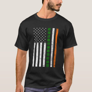 Camiseta Día de los Patrocinadores Bandera Americana Irland