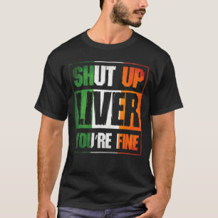 Camiseta Día De Los Patrocinadores Cállense Hígado Vestido 