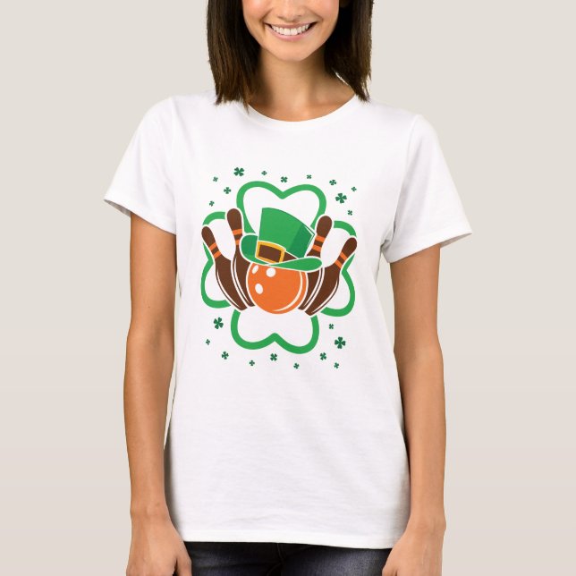 Camiseta Día de los Patrocinadores del Bowling Bowler St. (Anverso)