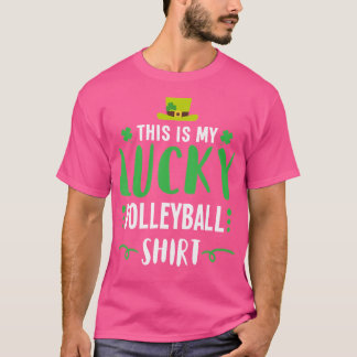 Camiseta Día de los Patrocinadores del Voleibol Afortunado