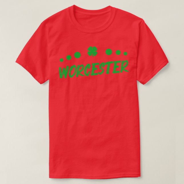 Camiseta Día de los Patrocinadores I Fiesta Irlandés Worces (Diseño del anverso)