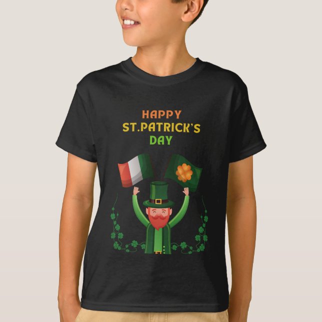 Camiseta Día de los Patrocinadores Irlandés - Lucky Irish S (Anverso)