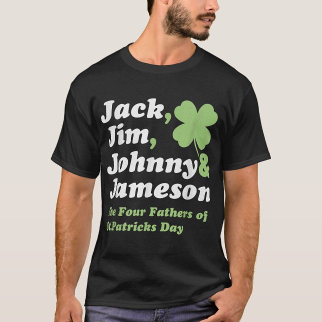 Camiseta Día de los Patrocinadores Jack Jim Johnny Jameson  (Anverso)