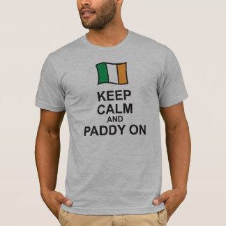 Camiseta Día de los Patrocinadores mantener la calma y PADD