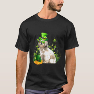 Camiseta Día de los Patrocinadores Shih Tzu Perro Irlandés