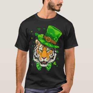 Camiseta Día de los Patrocinadores Tiger Shamrock Tiger Lov