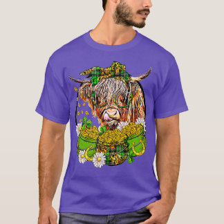 Camiseta Día de los Patrocinadores Vaca Highland Funny High