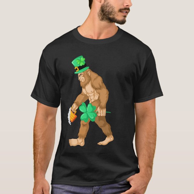 Camiseta día de los picos en bigfoot St patricks (Anverso)