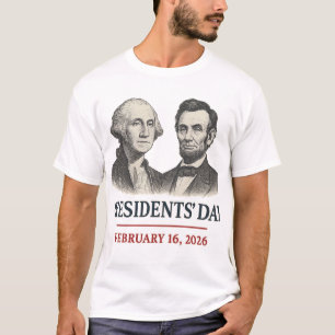 Camiseta Día de los Presidentes - Tributo Abstracto a la Le