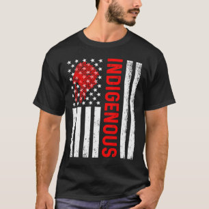Camiseta Día de los Pueblos Indígenas en problemas Headdres