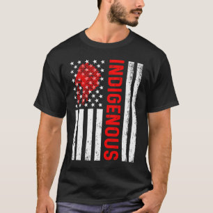 Camiseta Día de los Pueblos Indígenas en problemas Headdres