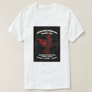 Camiseta Día de los Pueblos Indígenas Gráfico Deportivo