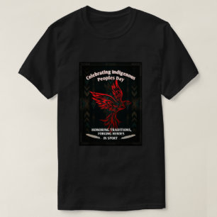 Camiseta Día de los Pueblos Indígenas Gráfico Deportivo