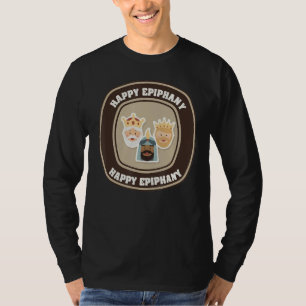 Camiseta Día de los Reyes Feliz Epifanía Feliz Dia De Reyes