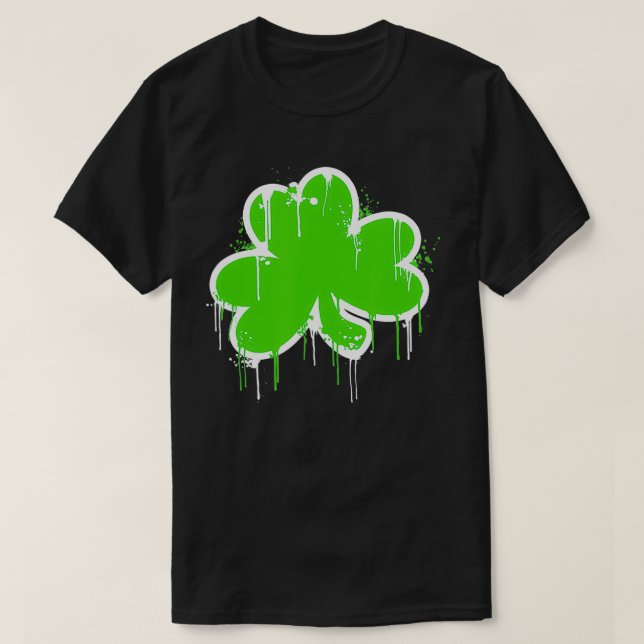Camiseta Día de los Simpatizantes del Graffiti del Shamrock (Diseño del anverso)